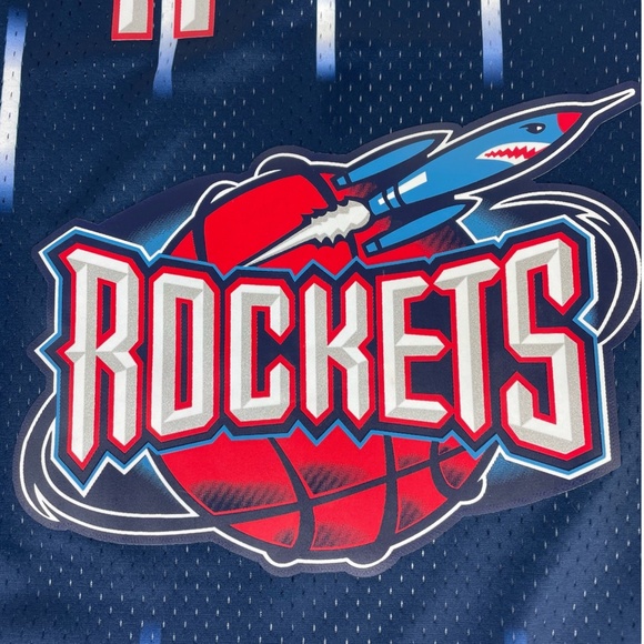 Mitchell and Ness Swingman Jersey Houston Rockets Road 2002-03 Yao Ming SZ M - Picture 3 of 13